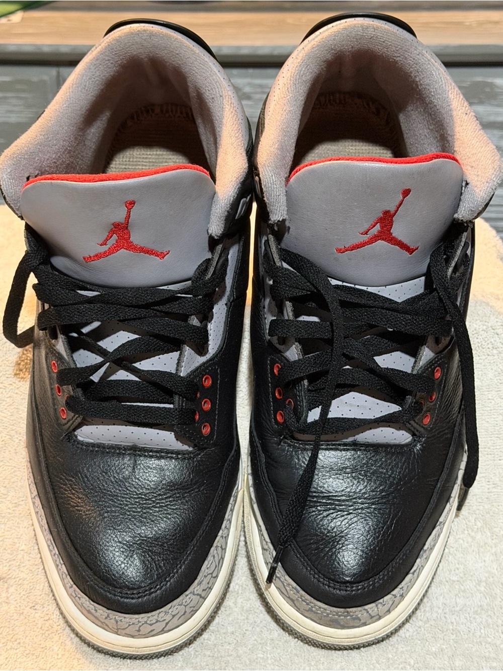 Air Jordan 3 Retro OG 2024 black Cement DN3707-010 - Picture 4 of 7